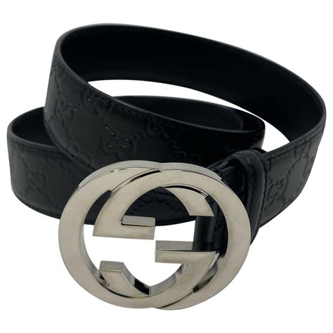 i offer gucci belt|black interlocking Gucci belt.